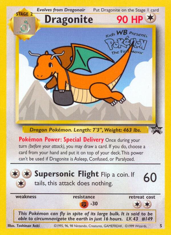 Pokemon Dragonite Movie Promo WoTC 149 - Near Mint