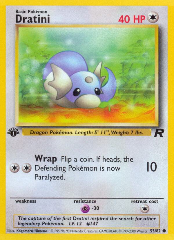Pokemon Team Rocket Dratini 53