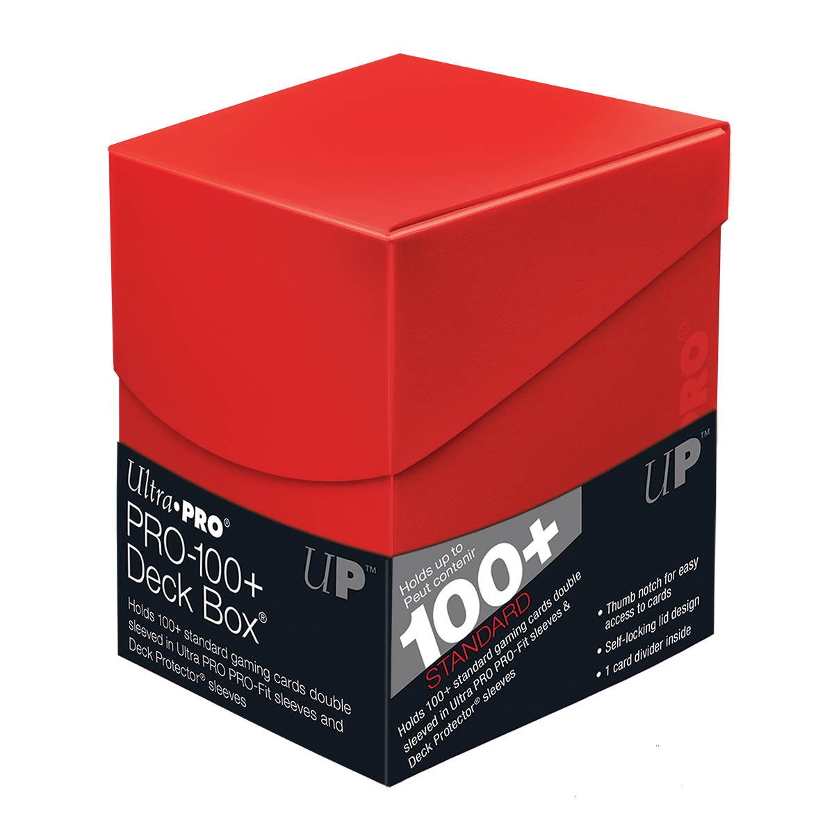 Ultra Pro 100+ Deck Box - Apple Red