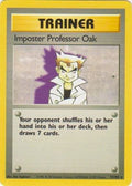 Pokemon Base Set 2 Imposter Professor Oak 102 Rare