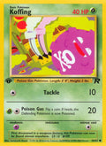 Pokemon Team Rocket Koffing 58