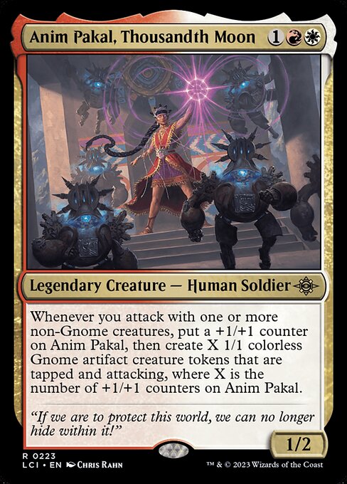 Anim Pakal, Thousandth Moon (The Lost Caverns of Ixalan) #223