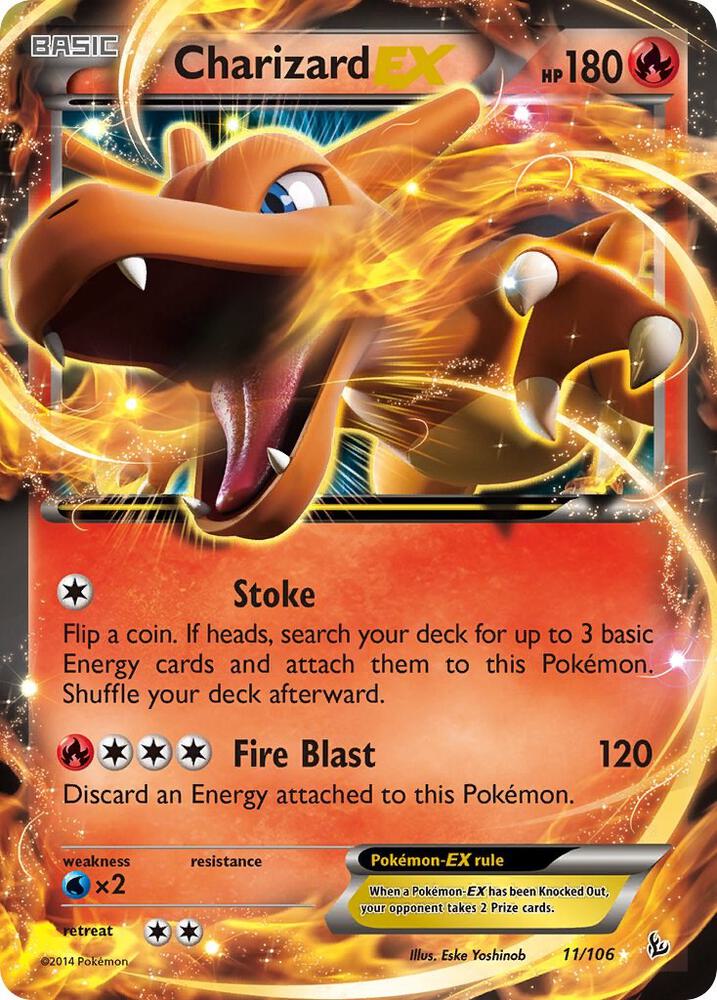 Pokemon Flashfire Charizard EX 11