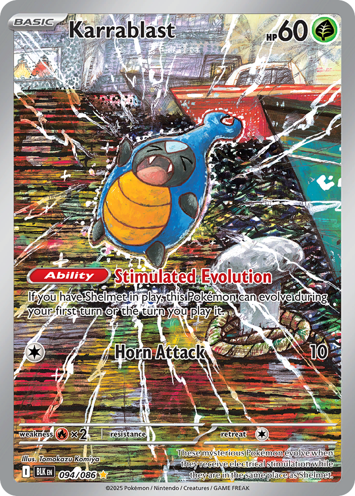 Karrablast 94/86, Black Bolt