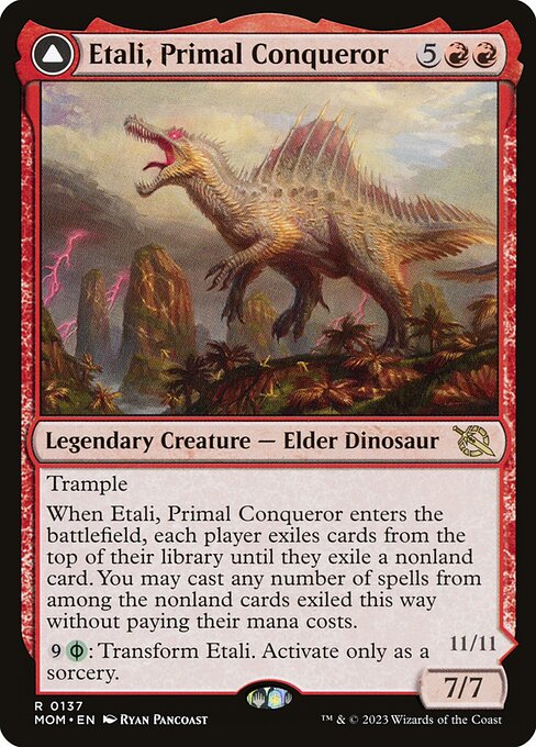 Etali, Primal Conqueror // Etali, Primal Sickness (March of the Machine)
