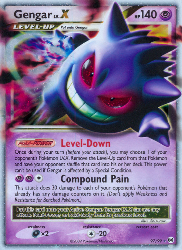 Gengar LV.X 97/99, Arceus