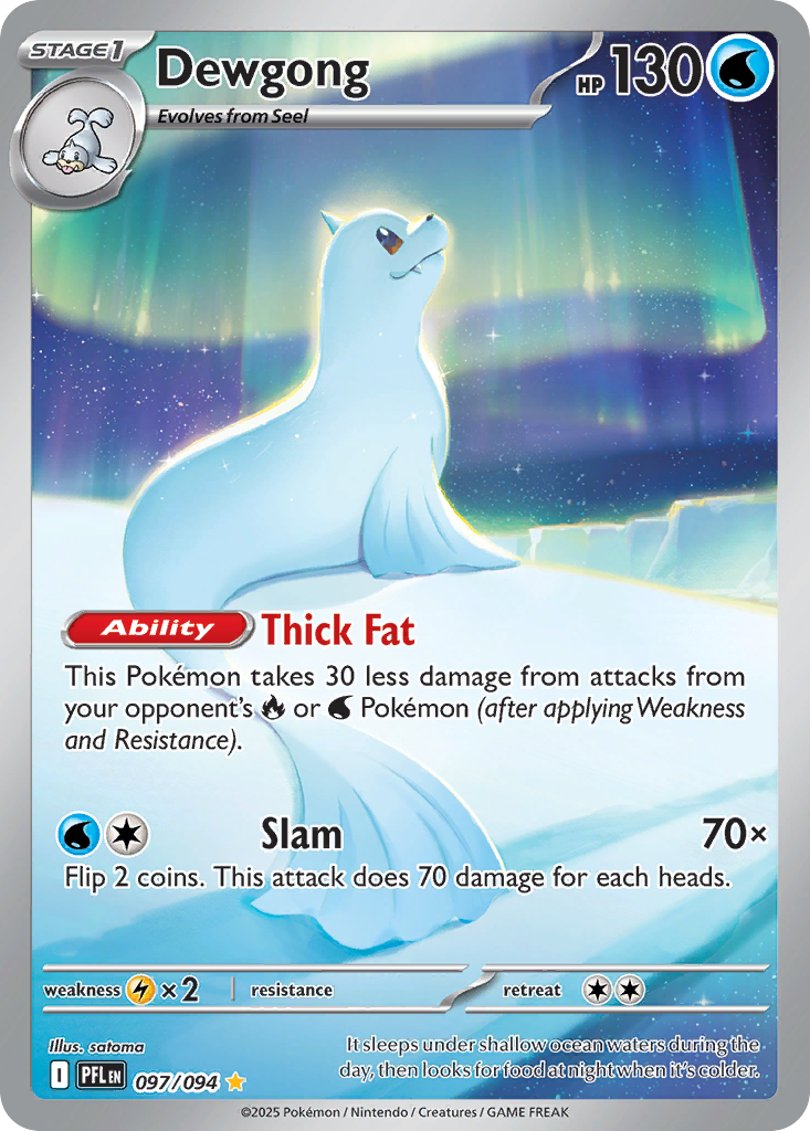 Dewgong (Phantasmal Flames) 97
