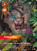 Riftbound Unleashed Rengar - Pridestalker (Signature) 227*/219 Rare trading card