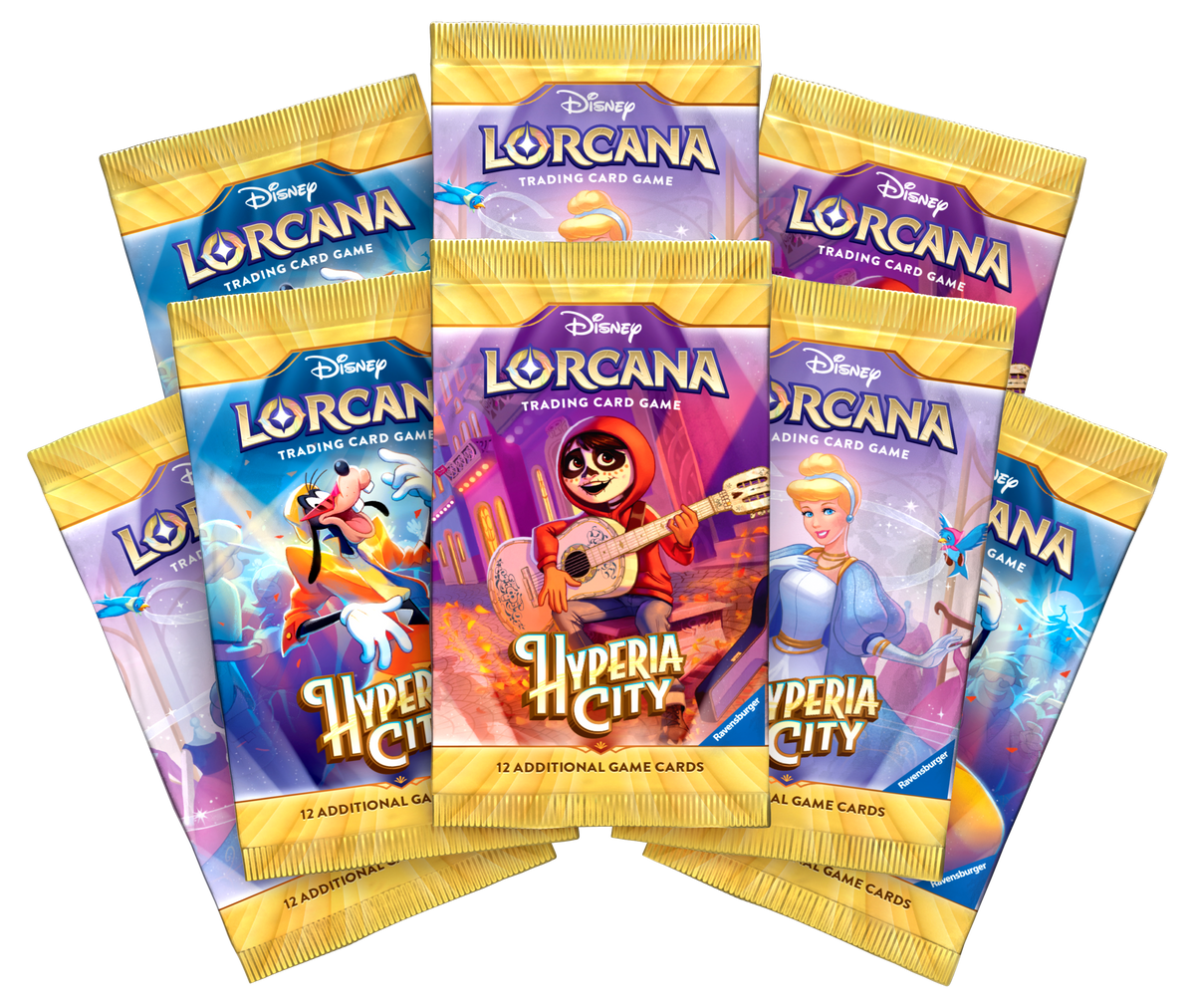 Disney Lorcana Hyperia City Booster Pack
