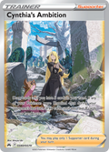 Cynthia's Ambition - Crown Zenith Galarian Gallery GG60 - Pokemon trading card