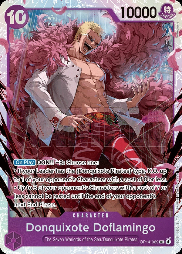 Donquixote Doflamingo OP14-069 One Piece Card Game