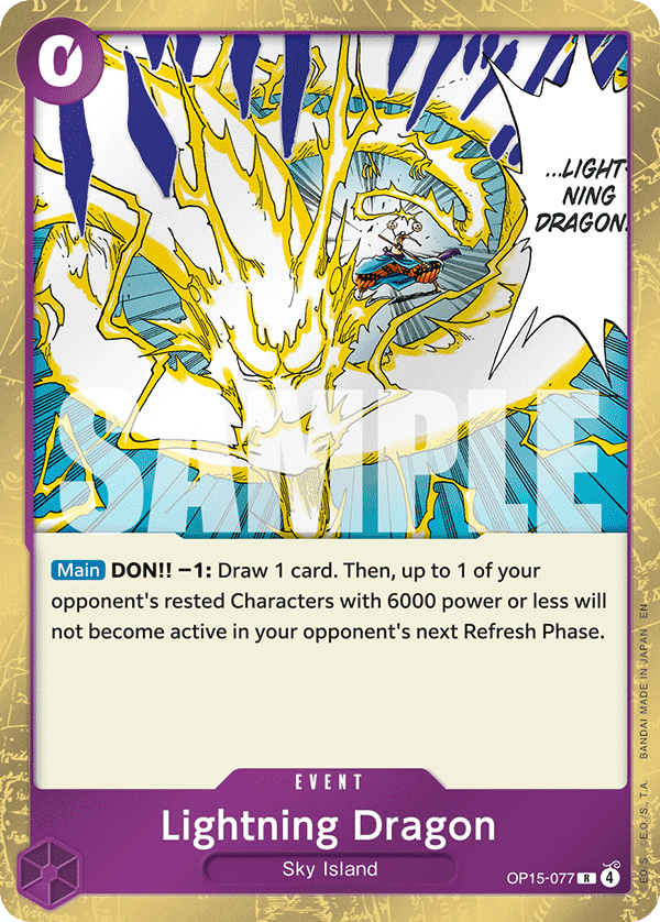 One Piece card OP15-077