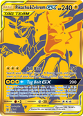 Pikachu & Zekrom-GX - SM Black Star Promos SM248 - Pokemon trading card