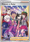 Friends in Galar - Silver Tempest Trainer Gallery TG23 - Pokemon trading card