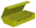 Ultimate Guard SuperHive 550+ XenoSkin card case, Summer Edition lime