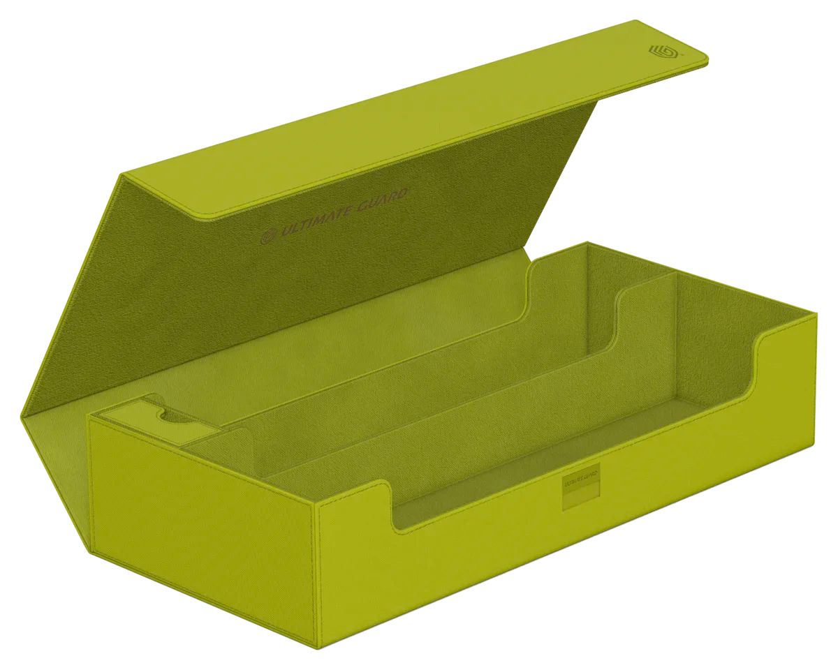 Ultimate Guard SuperHive 550+ XenoSkin card case, Summer Edition lime