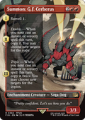 Summon: G.F. Cerberus - Final Fantasy - Magic The Gathering card