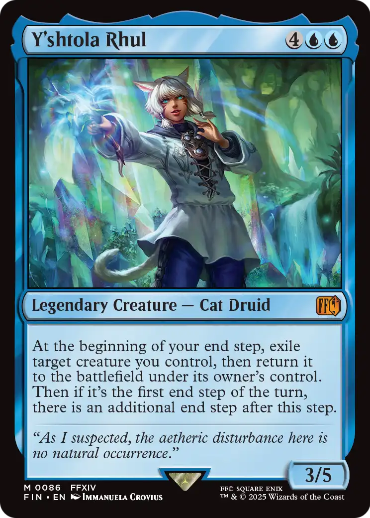 Y'shtola Rhul - Final Fantasy - Magic The Gathering card