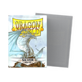 Dragon Shield 100ct Sleeves - Matte Silver