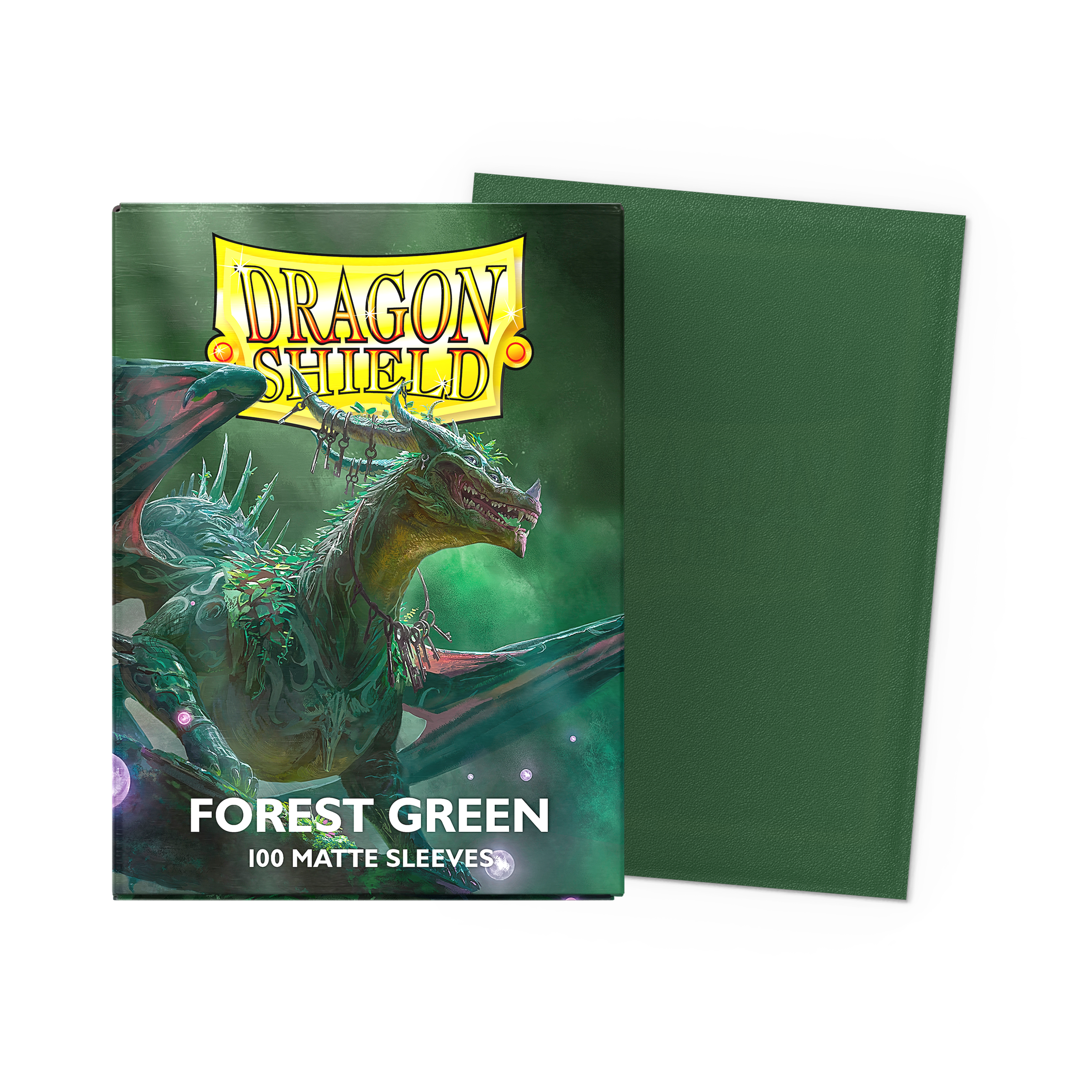 Dragon Shield 100ct Sleeves - Matte Forest Green