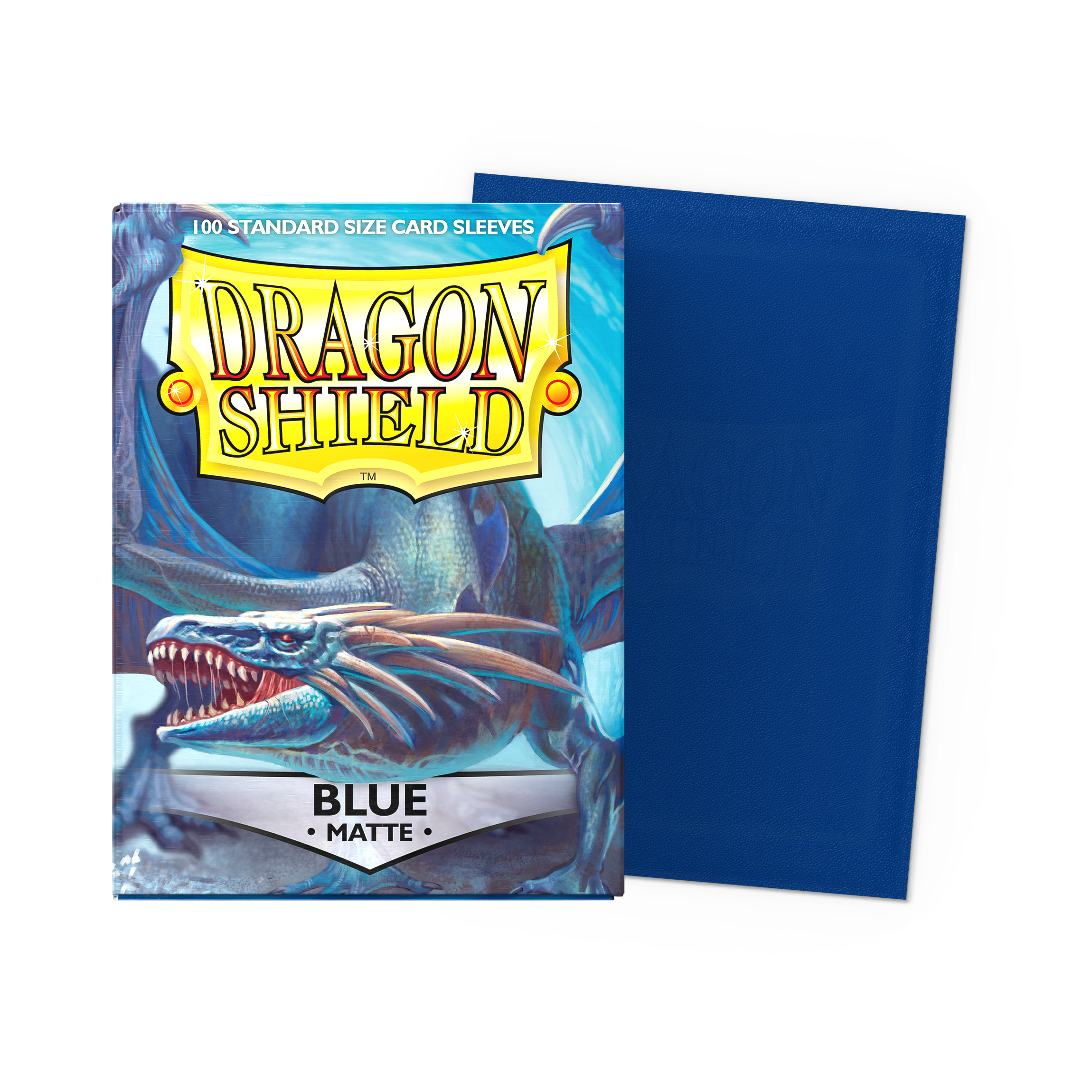 Dragon Shield 100ct Sleeves - Matte Blue