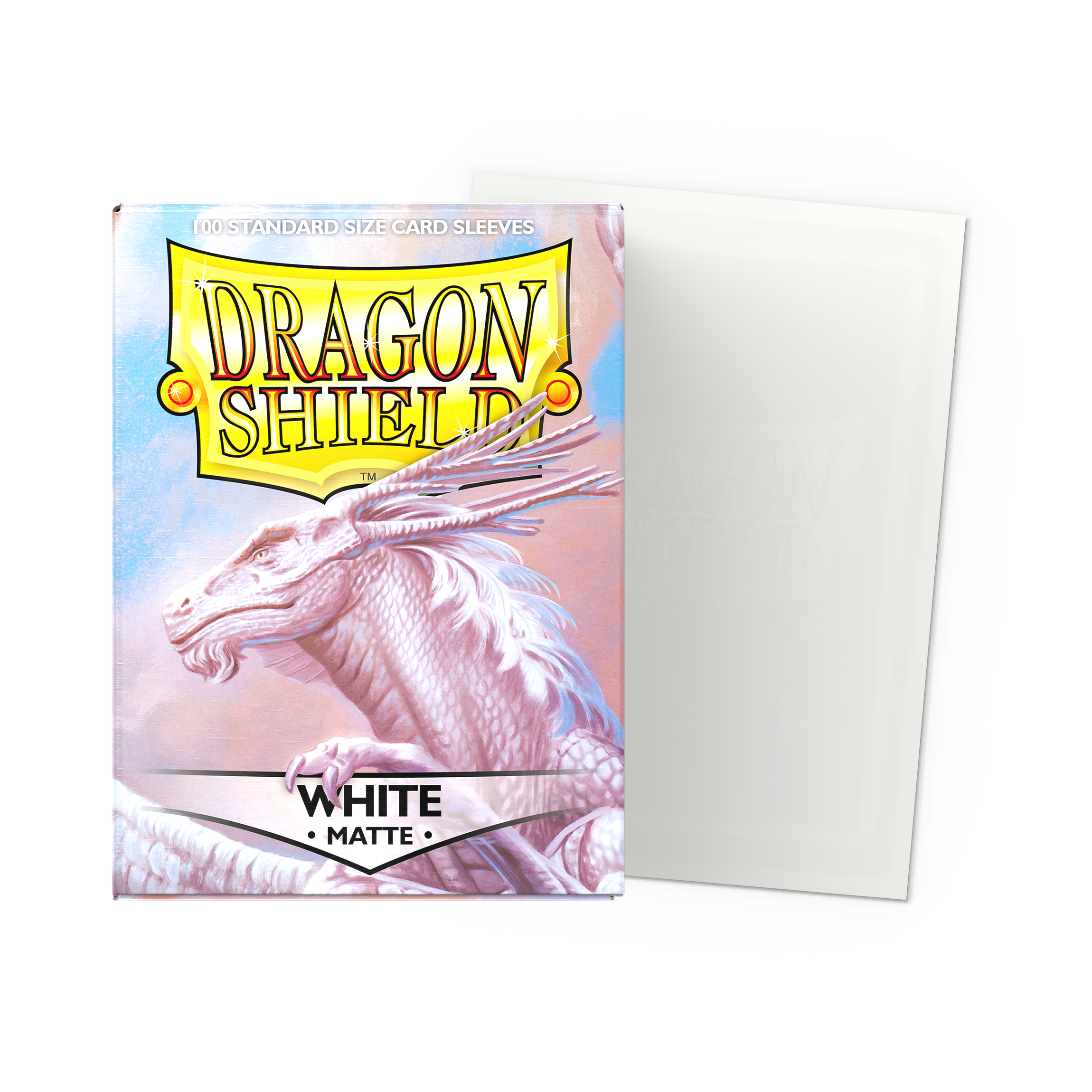 Dragon Shield 100ct Sleeves - Matte White