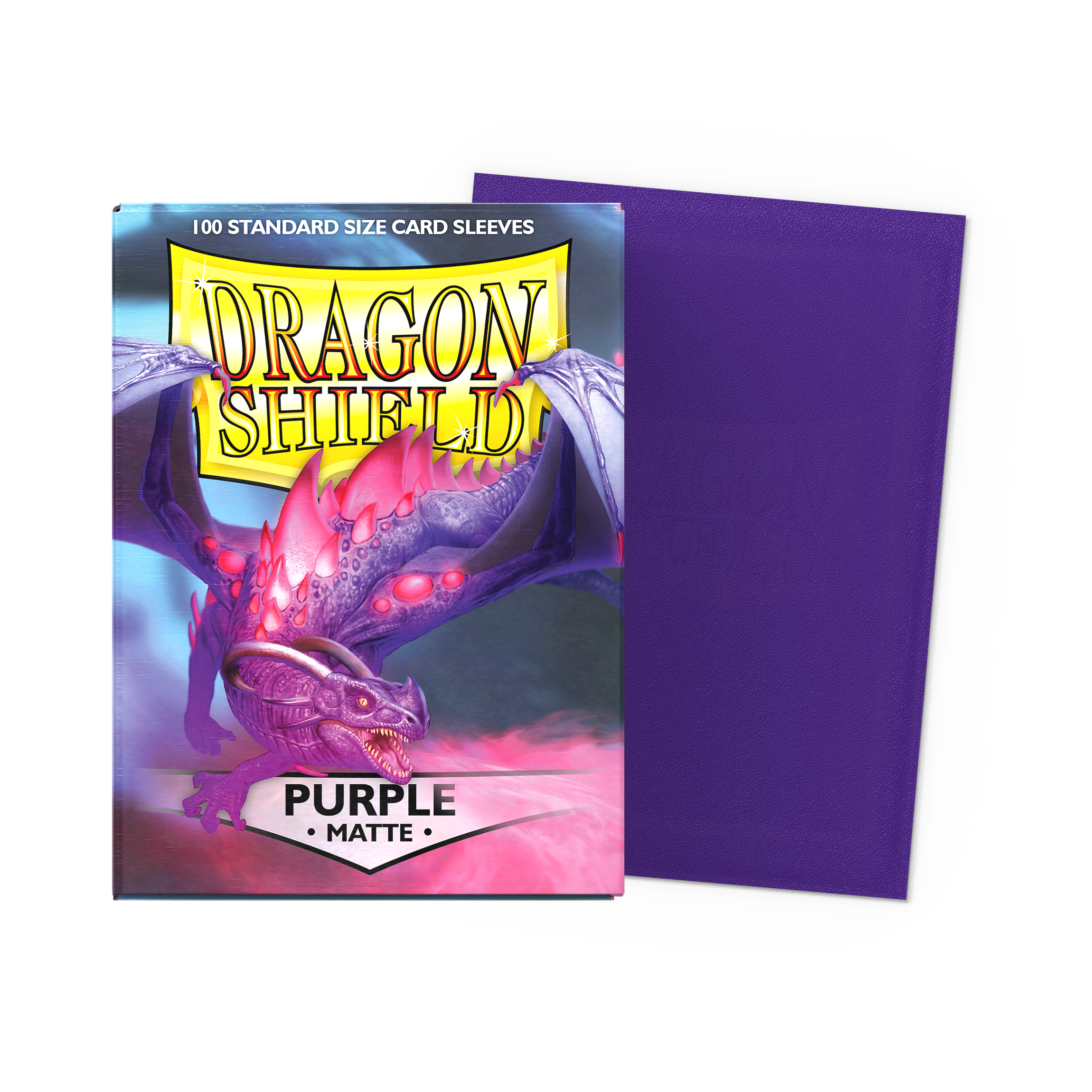 Dragon Shield 100ct Sleeves - Matte Purple