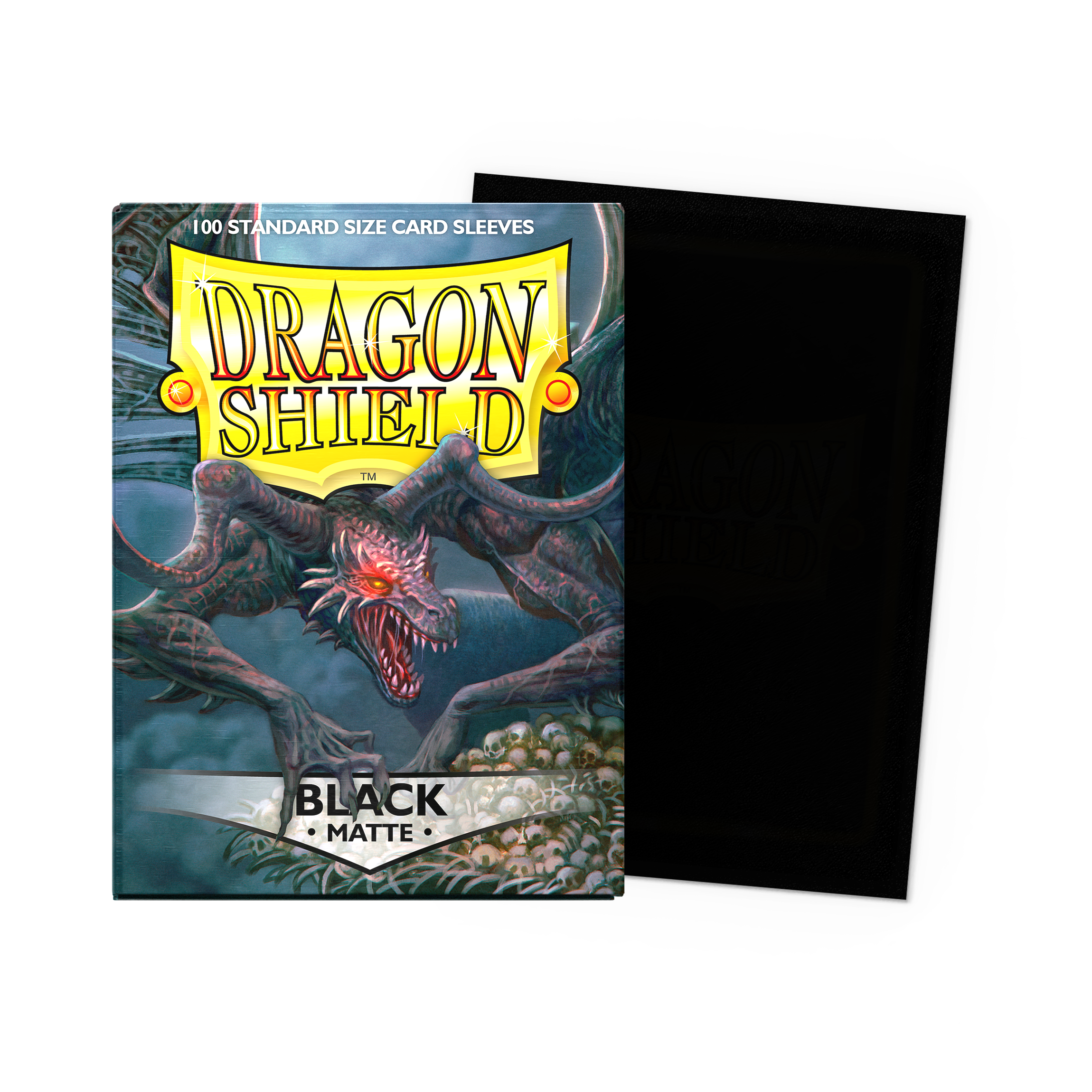 Dragon Shield 100ct Sleeves - Matte Black