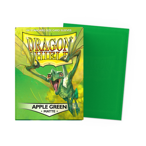 Dragon Shield 100ct Sleeves - Matte Apple Green