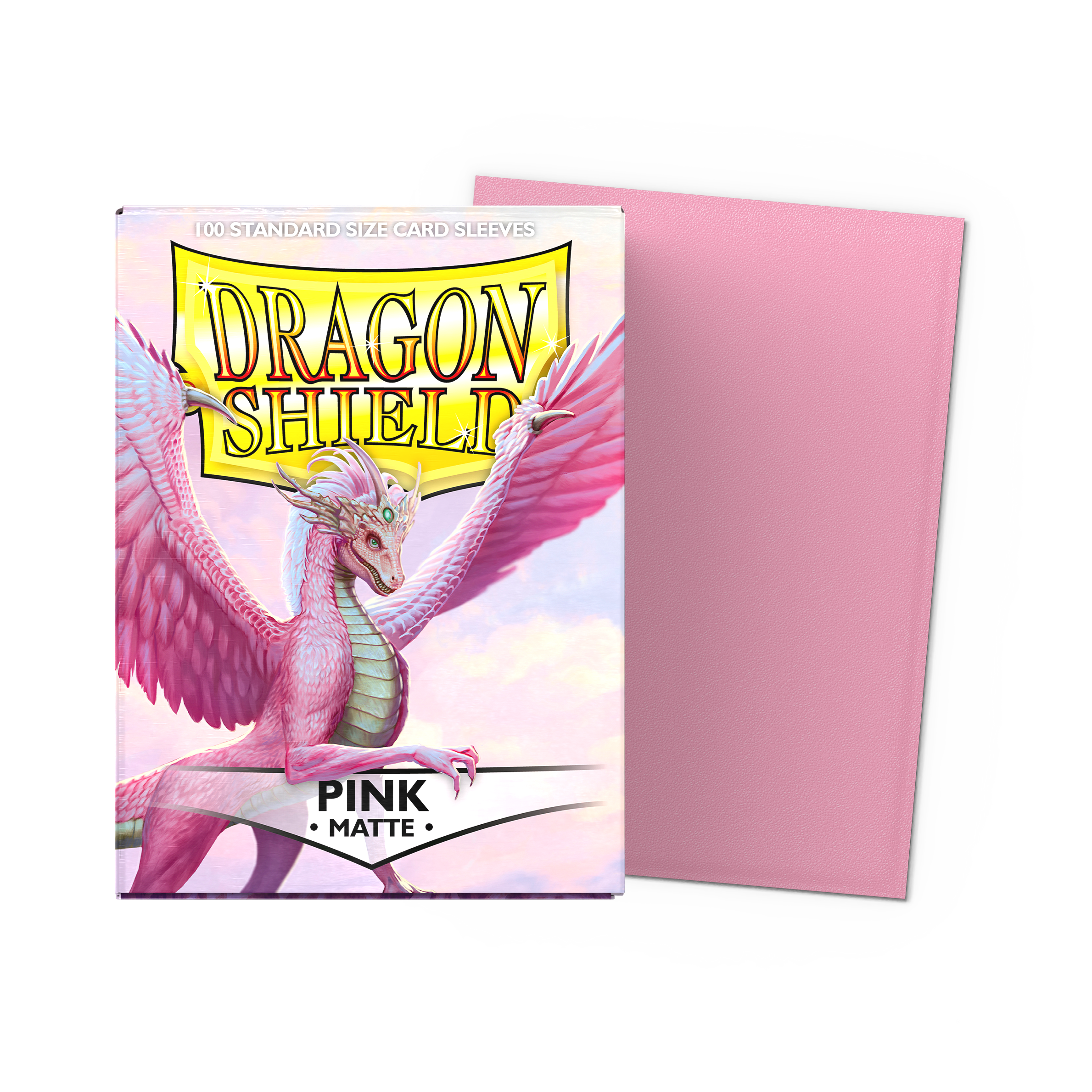 Dragon Shield 100ct Sleeves - Matte Pink