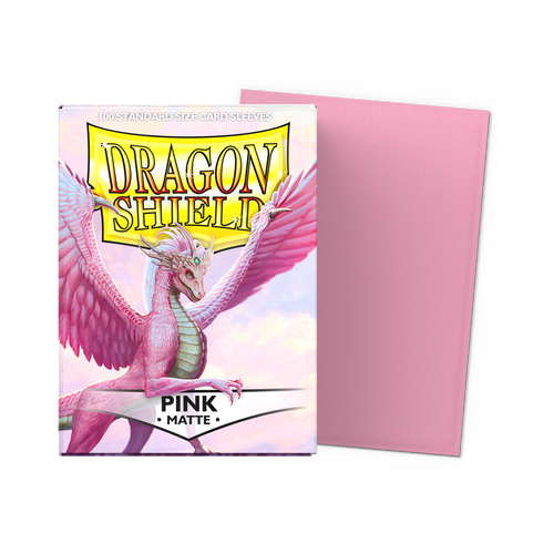 Dragon Shield 100ct Sleeves - Matte Pink