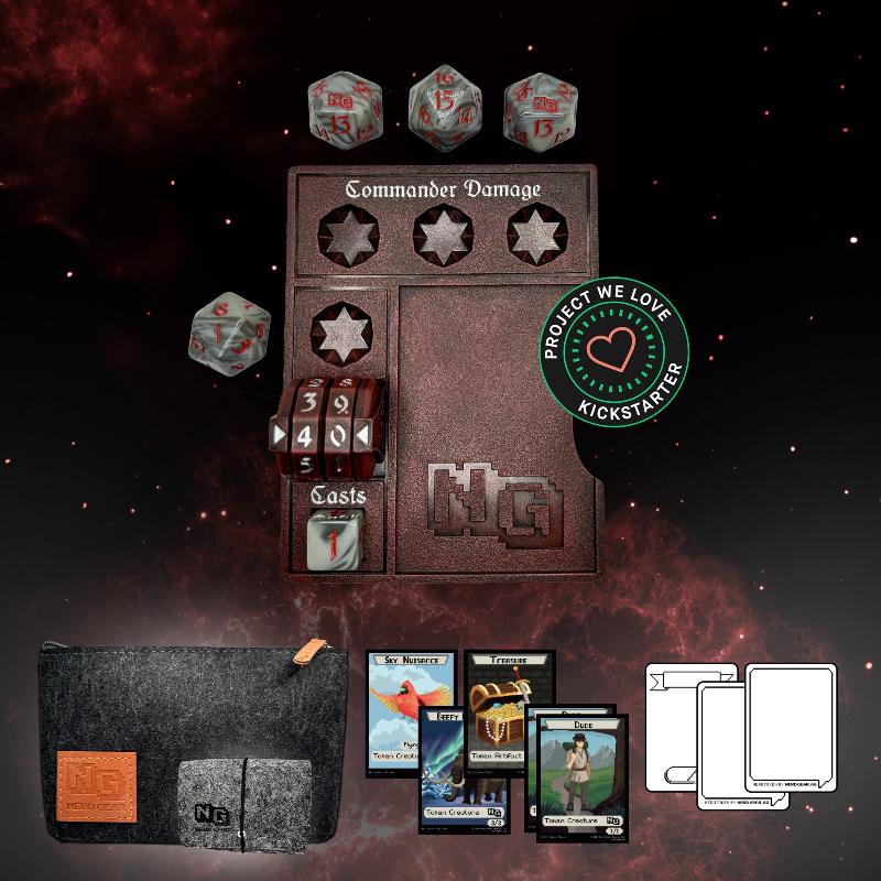 Nerd Gear Commander Essentials Kit - Chaos Red