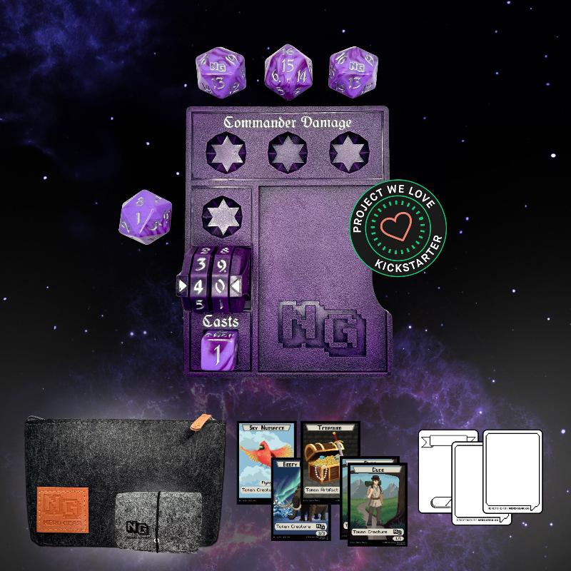 Nerd Gear Commander Essentials Kit - Mystic Purple