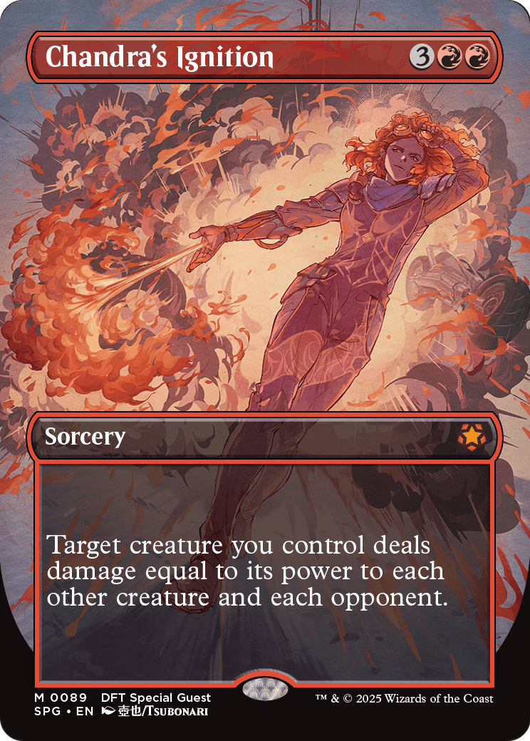 Chandra's Ignition - Special Guests - Magic The Gathering card