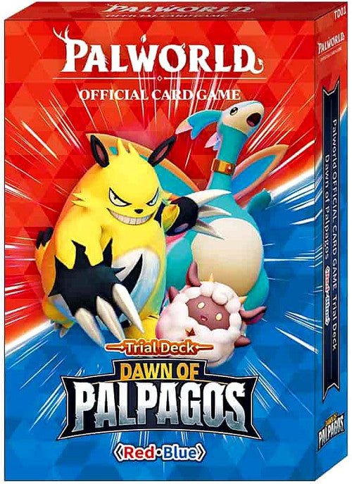 Palworld Dawn of Palpagos Trial Deck - Red/Blue 1st Edition