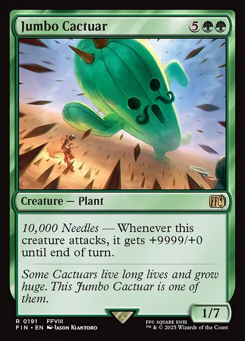 Jumbo Cactuar (Final Fantasy) #191