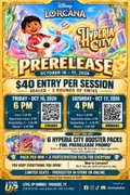 Disney Lorcana Hyperia City Prerelease Event