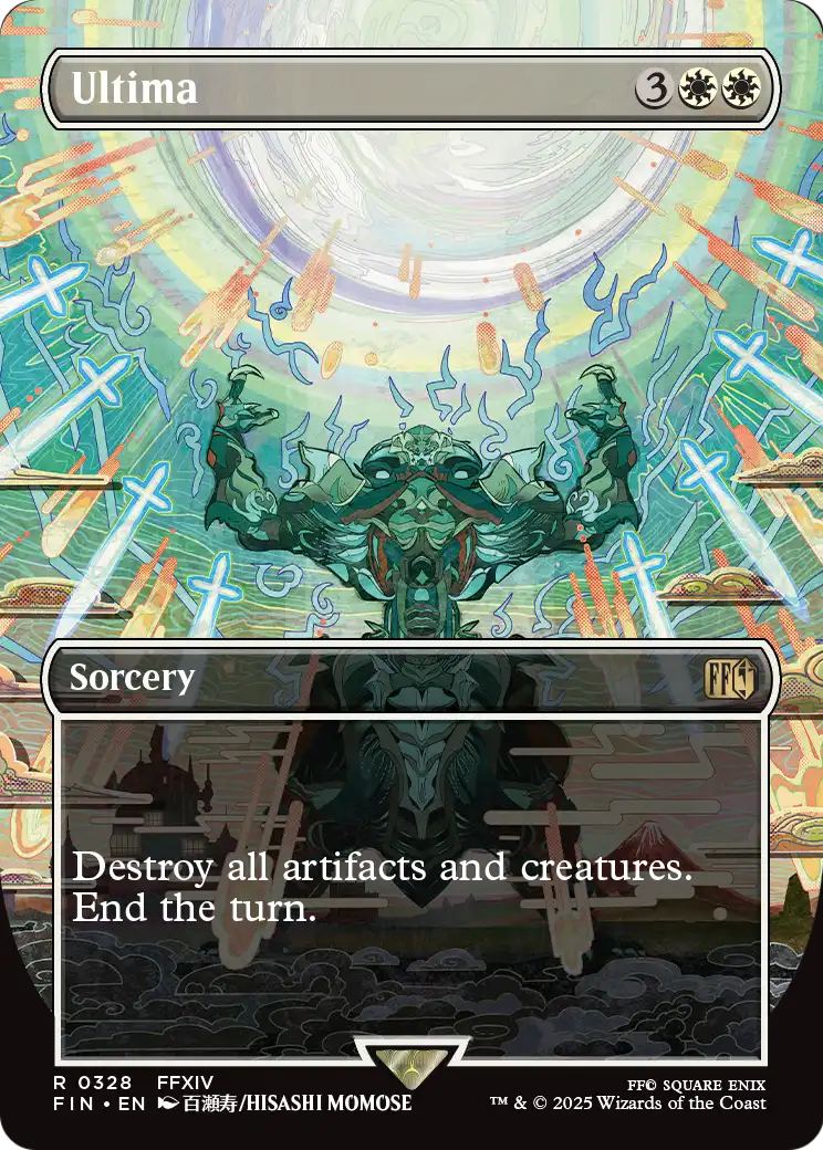 Ultima - Final Fantasy - Magic The Gathering card