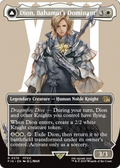 Dion, Bahamut's Dominant // Bahamut, Warden of Light - Final Fantasy - Magic The Gathering card