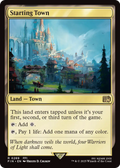 Starting Town - Final Fantasy - Magic The Gathering card