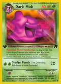 Dark Muk - Team Rocket 41 - Pokemon trading card