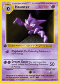 Haunter - Base Set 29 - Pokemon trading card