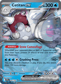 Cetitan ex - Destined Rivals 065 - Pokemon trading card