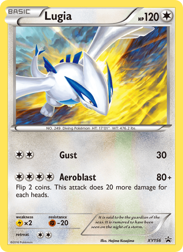 Lugia - XY Black Star Promos XY156 - Pokemon trading card