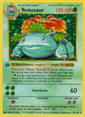 Venusaur - Base Set 15 - Pokemon trading card