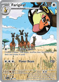 Farigiraf - Paldea Evolved 228 - Pokemon trading card
