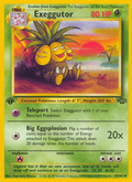 Exeggutor - Jungle 35 - Pokemon trading card