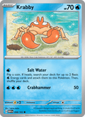 Krabby - 151 098 - Pokemon trading card