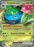 Venusaur ex - Stellar Crown 001 - Pokemon trading card