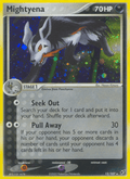 Mightyena - Deoxys 12 - Pokemon trading card